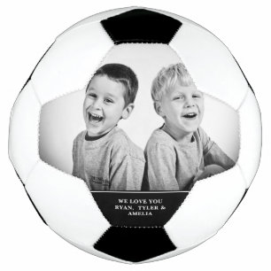 Ballon De Foot Fête du Père moderne Photo personnalisée