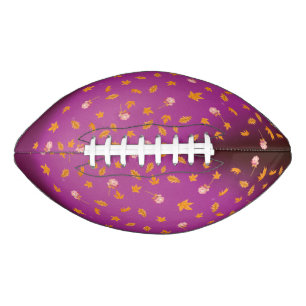 Ballon De Foot Feuilles d'automne et Roses