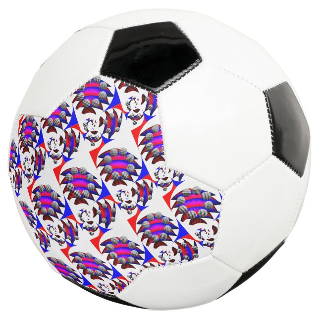 Ballon De Foot Fibonacci 'Fish Checker' par Kenneth Yoncich (3/4)
