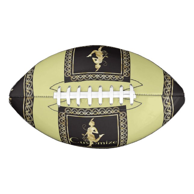 Ballon De Foot Fille Flapper des années 1920 Thunder_Cove (Devant)