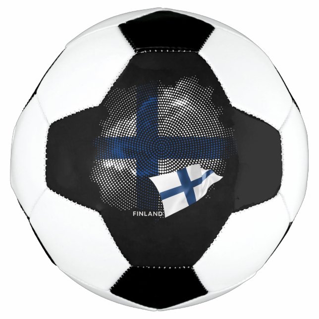 Ballon De Foot Finland flag (Devant)