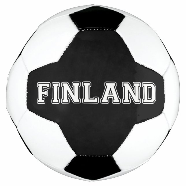Ballon De Foot Finlande (Devant)
