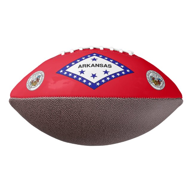 Ballon De Foot Flag de l'Arkansas (Tourné à 270°)