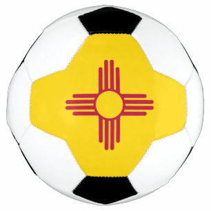 Ballon De Foot Flag du Nouveau-Mexique