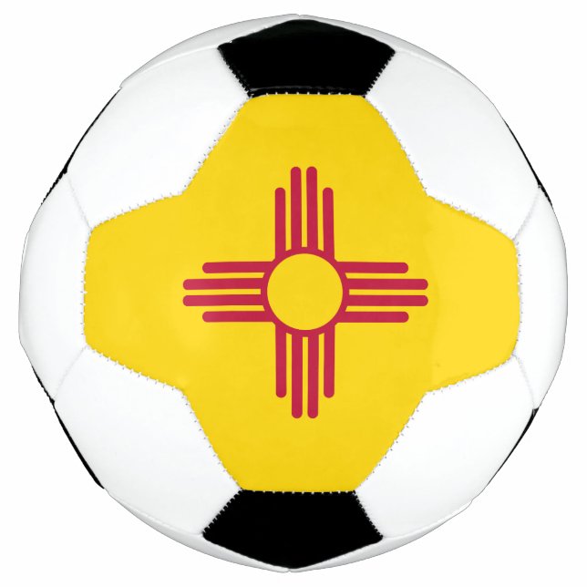 Ballon De Foot Flag du Nouveau-Mexique (Devant)
