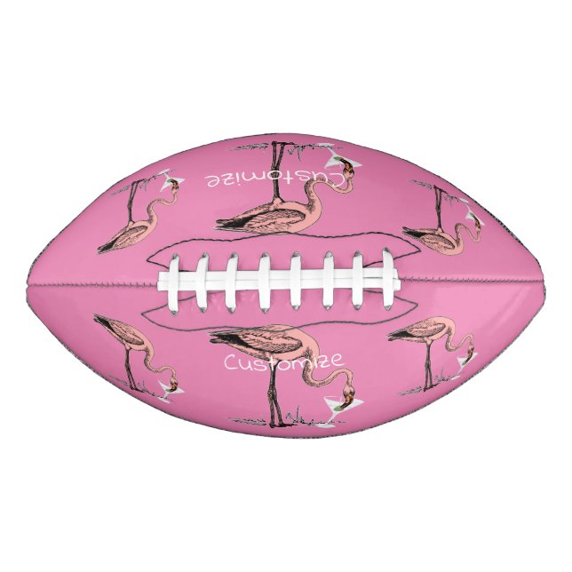 Ballon De Foot Flamant rose Boire Martini Thunder_Cove (Devant)