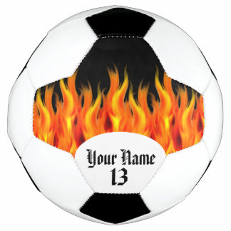 Ballon De Foot Flamme personnalisée