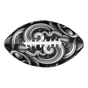 Ballon De Foot Flèches d'énergie en argent
