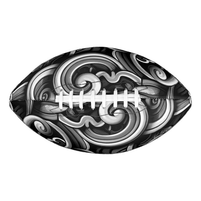 Ballon De Foot Flèches d'énergie en argent (Devant)