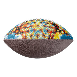 Ballon De Foot Fleur De Vie - Façons Colorées 5