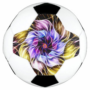 Ballon De Foot fleur fractale