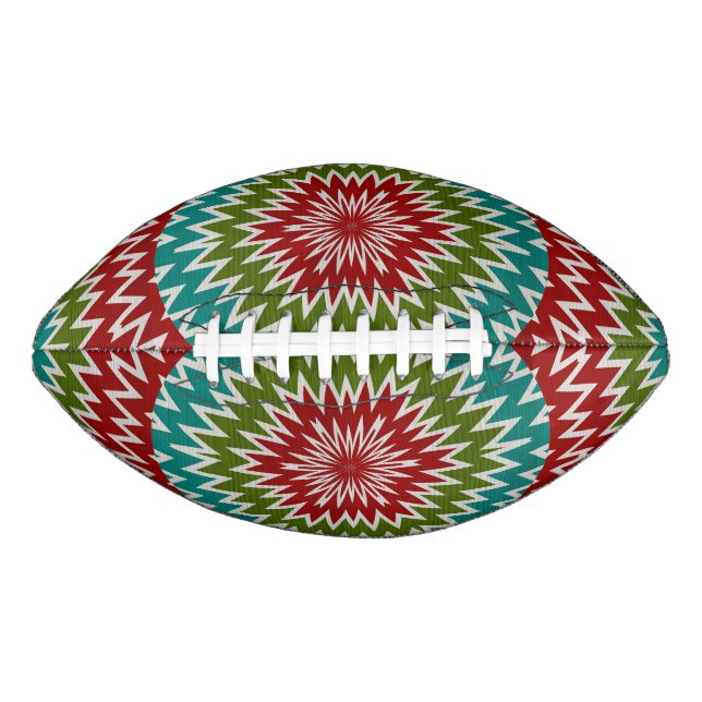Ballon De Foot Fleur mandalaic hypnotique (Devant)