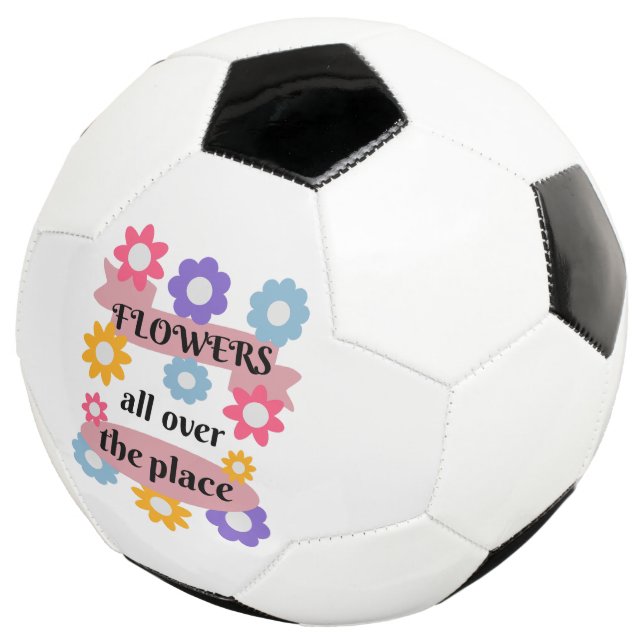 Ballon De Foot Fleurs partout (3/4)