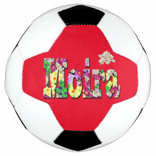 Ballon De Foot Floral Moira Nom, Soccerball
