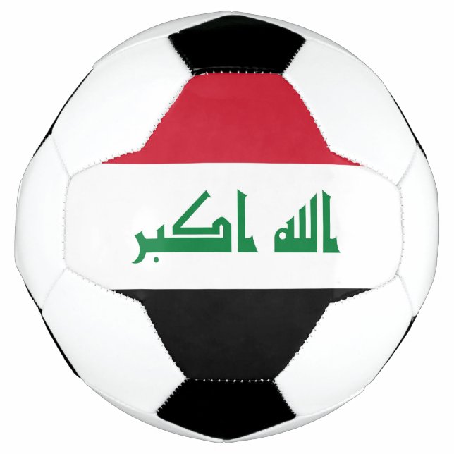 Ballon De Foot Flot d'Iraq (Devant)