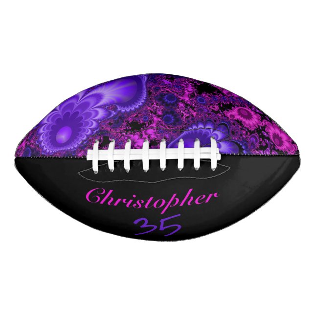 Ballon De Foot Flower Fractal football (Devant)