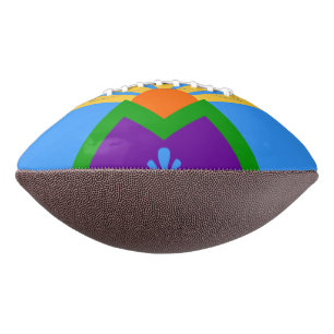 Ballon De Foot Football américain avec drapeau de Manitou Springs
