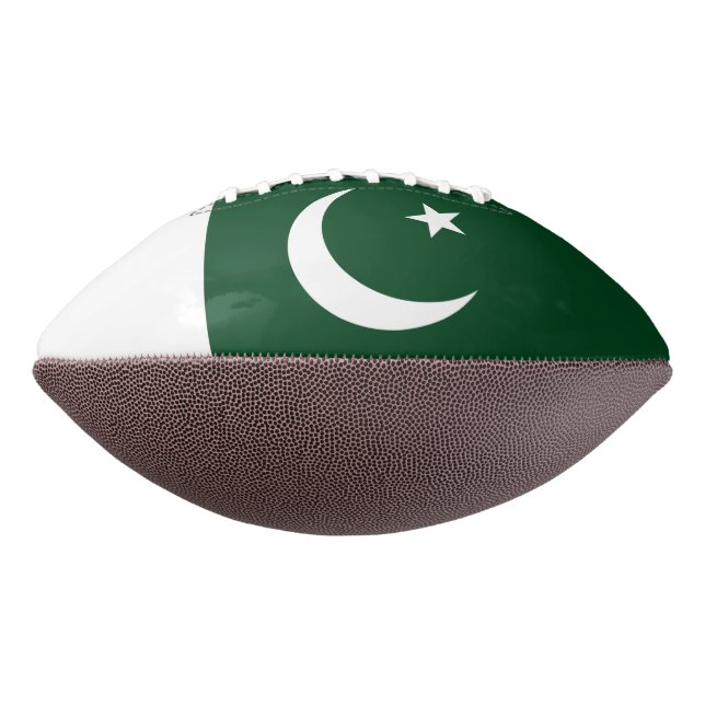 Ballon De Foot Football américain patriotique avec drapeau du Pak (Tourné à 270°)