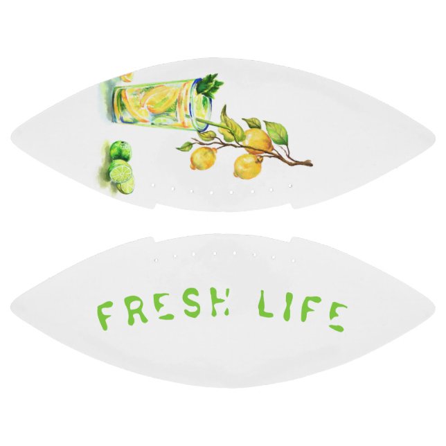 Ballon De Foot Football avec boisson au citron frais - Texte pers (Panneaux)