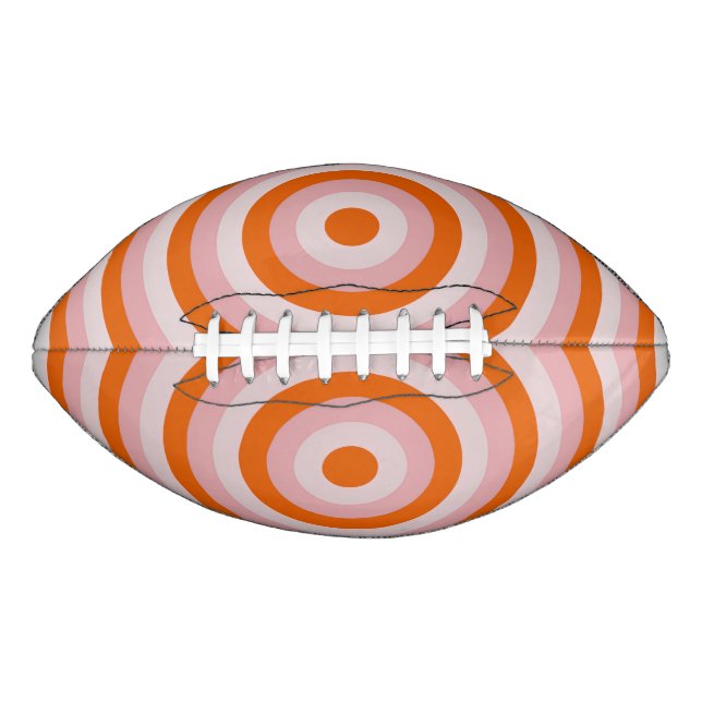 Ballon De Foot Football avec cercles concentriques (Devant)