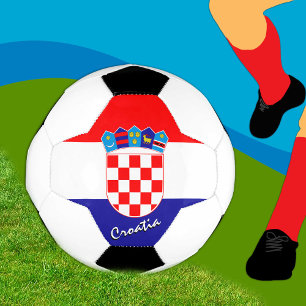 Ballon De Foot Football Croatie & Drapeau Croate / Sports