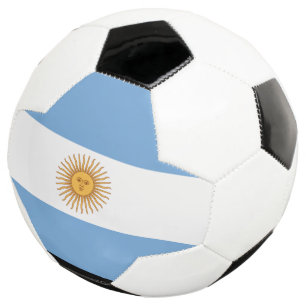Ballon De Foot Football du drapeau argentin