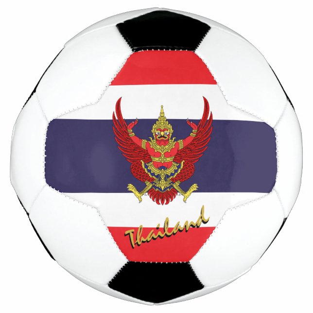 Ballon De Foot Football et drapeau thaïlandais / Sport (Devant)