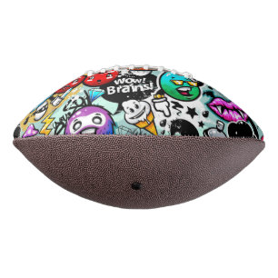 Ballon De Foot Football Graffiti