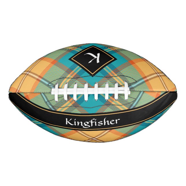 Ballon De Foot Football Kingfisher Tartan (Devant)