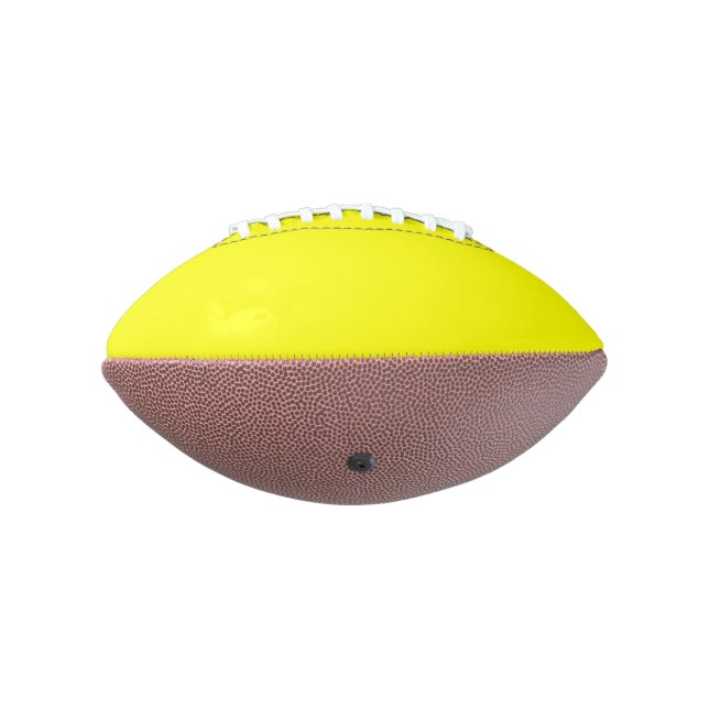 Ballon De Foot Football Mini Jaune (Tourné à 270°)