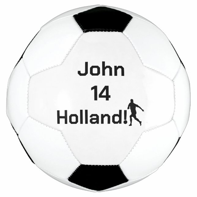 Ballon De Foot Football néerlandais, personnalisable (Devant)