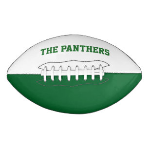 Ballon De Foot Football personnalisé vert et blanc