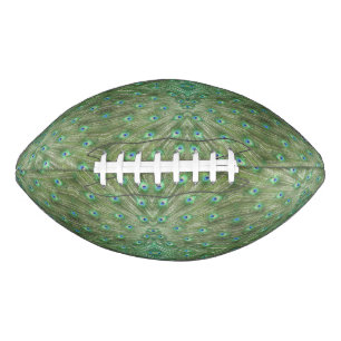 Ballon De Foot Football - Plumes de queue de paon