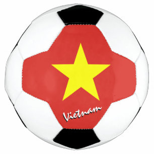 Ballon De Foot Football vietnamien & drapeau vietnamien / Sport