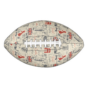 Ballon De Foot Football vintage de Londres