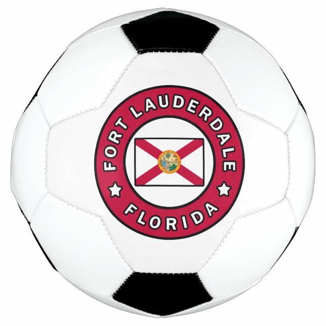 Ballon De Foot Fort Lauderdale Floride (Devant)