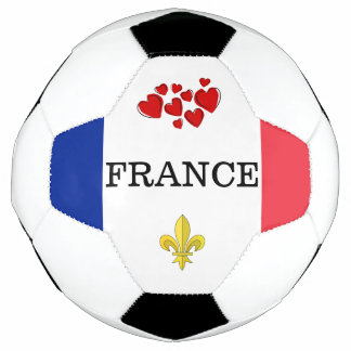Ballon De Foot FRANCE drapeau de la fleur de lis