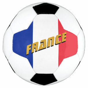 Ballon De Foot France Football patriotique et drapeau français