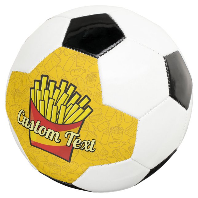 Ballon De Foot French Fries Soccer Ball (3/4)