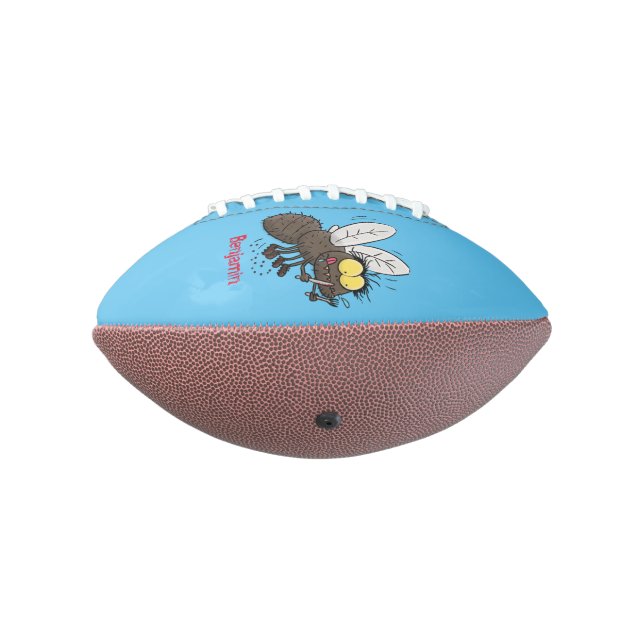 Ballon De Foot Funny horsefly insect cartoon (Tourné à 270°)