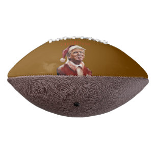 Ballon De Foot Funny Trump Santa Claus Carte de Noël
