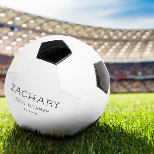 Ballon De Foot Gardien de porte-anneau Mariage customisé