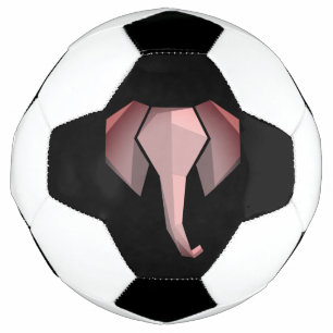 Ballon De Foot Géométrie Tête d'éléphant