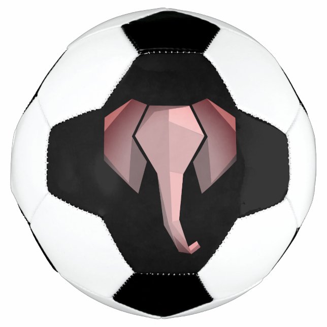 Ballon De Foot Géométrie Tête d'éléphant (Devant)