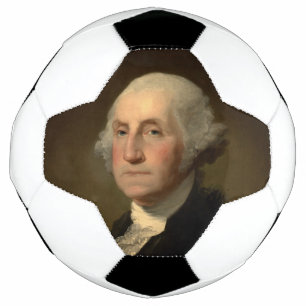Ballon De Foot George Washington 1er président américain par Stua