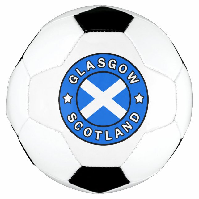 Ballon De Foot Glasgow Écosse (Devant)