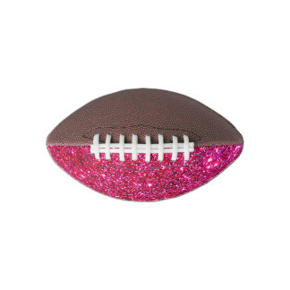 Ballon De Foot Glittery Glam Football Pink Sparkly Cute Gifts