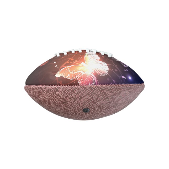 Ballon De Foot Glowing Night Butterflies (Tourné à 270°)