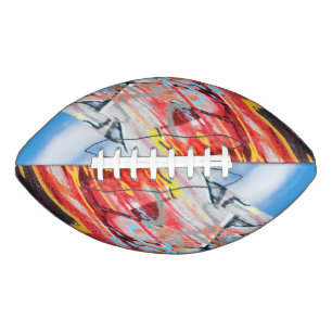 Ballon De Foot graffiti de planète