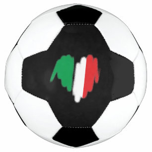 Ballon De Foot Graffiti italien pulvérisé Graphique de coeur